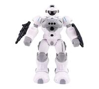 Fenteer Robot Jouet pour Enfants, Jouet Télécommandé, Cadeau d'anniversaire Musical et Amusant