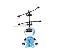 Fenteer Robot volant, jouets volants pour garçons, mini drone, jouet drone pour enfants de 3, 4, 5, 6, 7 ans, cadeau d'anniversaire