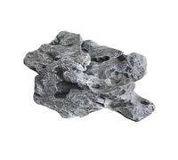 Fenteer Roche Artificielle décorative Grise, Ornement hautement simulé pour Photographie, Accessoire de décoration de Jardin léger, 31x11x21cm