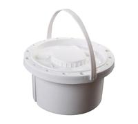 Fenteer Rondelle de Pinceau à Peinture, Brosse de Mise En Forme Portable, Seau de Lavage, Outil de Lavage de Brosse