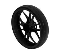 Fenteer Roue de Chariot de Golf Remplacement Accessoire Léger Installation Rapide Pneu Mousse EVA Fonctionnement Silencieux Adapté Aux Golfeurs Répara, Noir