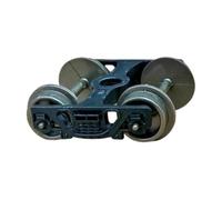 Fenteer Roue de Train Modèle Assemblage Simulation Locomotive Électrique Roue de Bogie En Pp Installation Facile Fonctionnement Stable Convient pour Maquette, Convient Au Train de Marchandises K6