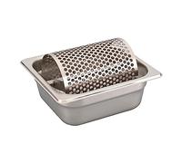 Fenteer Rouleau à beurre en acier inoxydable - Épandeur de beurre durable - Roue de distribution de beurre amovible - Pour la maison, le restaurant, le barbecue, le pain