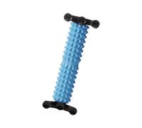 Fenteer Rouleau de Massage en Mousse à 6 ventouses pour Exercices et Massage Complet du Corps, idéal pour Le Sport, Bleu