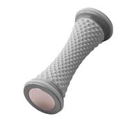 Fenteer Rouleau de Massage pour Pieds Masseur Manuel Outil pour Voûte Plantaire Rouleau d'exercice en Silicone Souple Adapté pour Soulager La Douleur des Femm, Gris