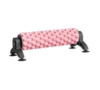 Fenteer Rouleau en Mousse Bloc de Gymnastique Cylindre pour Dos Outil de Pilates avec Surface Texturée pour Une Efficace Approprié pour La Flexibi, Rose