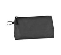 Fenteer Sac à Outils Pochette de Rangement Organisateur Multifonction Trousse Portable En Tissu Oxford Robuste avec Fermeture Éclair Adapté pour Électriciens, Noir