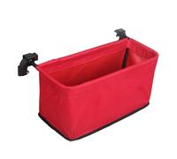 Fenteer Sac de Queue de Chariot Pliable en Tissu Oxford Imperméable pour Courses de Jardin Accessoire de Pique-Nique Pratique Adapté Au Camping Plage et, Rouge
