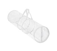 Fenteer Sac de rangement pour de Noël en PVC robuste et pratique, organiseur transparent pour décoration de Noël, idéal pour les fêtes, Blanc