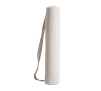 Fenteer Sac de Tapis de Housse de Transport Porte-Tapis Sac de Fitness en Toile Résistante avec Cordon de Serrage Adapté pour Le Gym et Le, 15cmx73cm