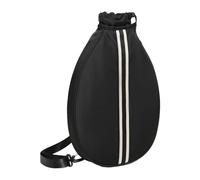 Fenteer Sac de Tennis Sac à pour Raquettes Housse de Badminton Sacoche de Squash Polyvalent en Matériau Léger Adapté comme Cadeau pour Les Amateurs de, Noir