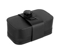 Fenteer Sacoche de Selle Sacoche pour Bicyclette Sacoche sous Sac de Rangement Arrière Installation Rapide et Sécurisée Adaptée pour Outils et, Noir
