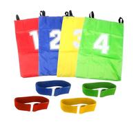 Fenteer Sacs de course en sac avec poignée, pour la pelouse, sacs de course de relais à jambes, de saut pour le jardin, avec Des Bracelets de Race