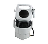 Fenteer Sand Kit Portable à Décapage Professionnel Muni de Seau Tuyau Flexible Application Précise Matériau Robuste Adapté Au Traitement de S, Gris