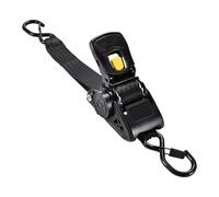 Fenteer Sangle D'arrimage à Cliquet Rétractable Automatique pour Camions Fourgons, Course de 3,04 M, Robuste