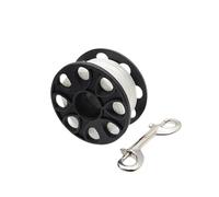 Fenteer Scuba Diving Finger Spool avec à Clip Double Extrémité et Nylon Tressé Poignée Facile à Transporter Accessoire Robuste pour Plongée et Explorat, 30 Mètres