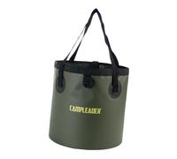 Fenteer Seau Pliable Contenant à Eau Bassine de Camping et Sac de Rangement Portable Étanche en PVC et Polyester Approprié pour La Randonnée La Pêche et, 20l