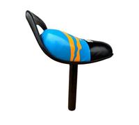 Fenteer Selle pour Vélo Enfant en PU Souple et Fer Siège Vélo Confortable Accessoires pour Bicyclette Enfant Coussin de Remplacement Pratique Adaptée Au Cycli, Bleu et Orange