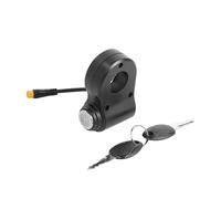 Fenteer Serrure Électrique Interrupteur de Porte à Clé avec 3 Broches Remplaçable en Matériau Fonction D'Allumage Sécurisé Adaptée Aux Utilisateurs de