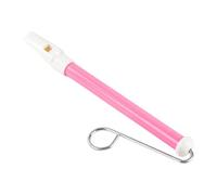 Fenteer Sifflet à Coulisse Instrument de Musique Jouet Éducatif Flûte à Piston avec Tige En Métal Robuste Approprié pour Les Débutants Adultes et Enfants, Rose