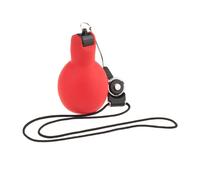 Fenteer Sifflet à 'Entraîneur Équipement Sportif Sifflet de Jeu Sifflet de Match Compact avec Lanière pour des Commandes Rapides Approprié pour Les SPO, Rouge