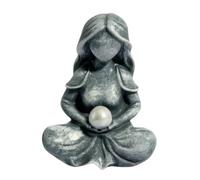 Fenteer Statue de déesse de la lune, figurine mythologique, miniature, ornement de bénédiction, sculpture en résine pour salon de festival