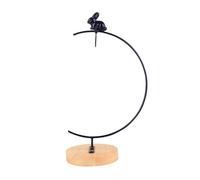 Fenteer Support Banane Porte-banane Support Fruits Crochet Banane Arbre Métal Bois Moderne Organisation Convient à La Cuisine Salle à Manger Décor Mais, En Forme de Lapin