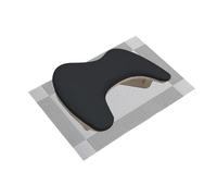 Fenteer Support de Bras En Forme de U pour Manucure, Accessoire Innovant de Nail Art, noir avec tapis gris