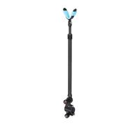 Fenteer Support de Canne à Pêche Rétractable et Stable, Noir