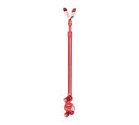 Fenteer Support de Canne à Pêche Rétractable et Stable, Rouge