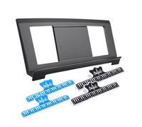 Fenteer Support de Partitions Piano Porte-partitons Clavier Porte-livres Musique Support Feuilles Musique Pp Transportable Clips Sécurisés Adapté à, Clips Noirs et Bleus