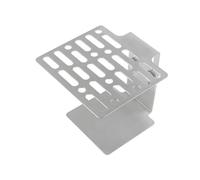 Fenteer Support de Pesée pour Café Étagère de Pesage pour Machine à Expresso Porte-balance Réglable Accessoire En Acier Inoxydable Approprié pour Les, Argent
