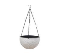 Fenteer Support de Plante Suspendu pour Fleurs en Pépinière, Blanc