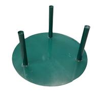 Fenteer Support de Poteau pour Fleurs, Base pour Arrangements Floraux, Création Artisanale pour Célébrations, Trois Pôles