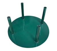 Fenteer Support de Poteau pour Fleurs, Base pour Arrangements Floraux, Création Artisanale pour Célébrations, Quatre Pôles