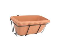 Fenteer Support de pour Balcon et Décoration Intérieure, Marron et Noir