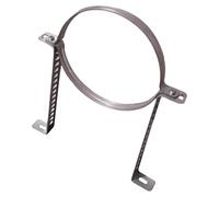 Fenteer Support de tuyau de cheminée, clip de support mural, support de fixation robuste, accessoire facile à utiliser, support de tuyau de cheminée pour la, pour Diamètre 8cm