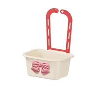 Fenteer Support de Vidange pour Évier Panier à Fruits et Déchets Alimentaires En Silicone Souple Conception Ergonomique Adapté pour Petits Espaces, Beige