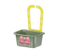 Fenteer Support de Vidange pour Évier Panier à Fruits et Déchets Alimentaires En Silicone Souple Conception Ergonomique Adapté pour Petits Espaces, Vert