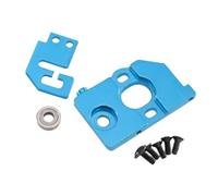 Fenteer Support Moteur RC Siège de Montage pour Voiture Télécommandée Support Métallique Fixe Accessoires Modélisme En Métal Adapté à La Compétition Collect, Bleu Ciel