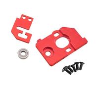 Fenteer Support Moteur RC Siège de Montage pour Voiture Télécommandée Support Métallique Fixe Accessoires Modélisme En Métal Adapté à La Compétition Collect, Rouge
