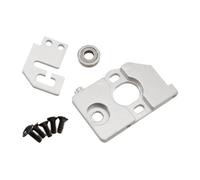 Fenteer Support Moteur RC Siège de Montage pour Voiture Télécommandée Support Métallique Fixe Accessoires Modélisme En Métal Adapté à La Compétition Collect, Argent