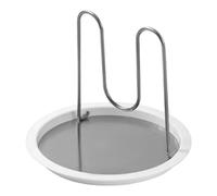 Fenteer Support pour Couvercle de Casserole, Support pour Cuillère Pliable pour Comptoir de Cuisine, Plan de Travail,