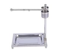 Fenteer Support pour Oiseaux avec Deux Récipients Amovibles, Structure de Jeu pour Perroquets et Aras, 30cmx22cmx36cm