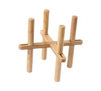 Fenteer Support réglable pour Pots de Fleurs, présentoir léger en Bois pour jardinières d'intérieur, pour Cour, Patio, Jardin, Maison, for 8 Pouces