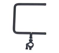 Fenteer Support Violon Support Guitare Support pour Stand de Musique Support Accessoire Violoncelle En Fer avec Revêtement En Éponge Adapté pour Pratique Conc, Crochet D'étui