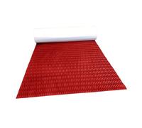 Fenteer Surfboard Traction Pad Antidérapant EVA pour Planche de Surf Pad de Prise de Pont Tapis de Planche à Voile Revêtement de Pont pour Bateau avec Surface, Rouge