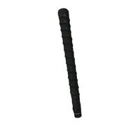 Fenteer Surgrip de Raquette Bande de Prise pour Manche Revêtement de Poignée Antidérapant et Confortable en Caoutchouc Absorbant Adapté pour Le Tennis, Noir