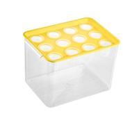 Fenteer Système Hydroponique pour Culture de Légumes en Intérieur, Couvercle Jaune