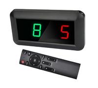 Fenteer Tableau de Score Numérique avec Contrôle à Distance pour Volleyball et Badminton, Vert et Rouge